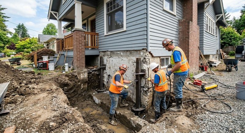 Home Foundation Repair in Morrow, OH