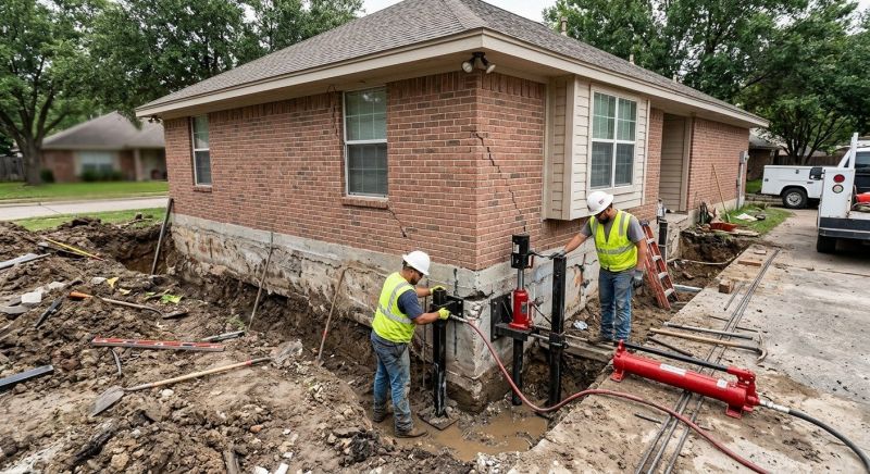 House Foundation Repair in Spring Valley, OH
