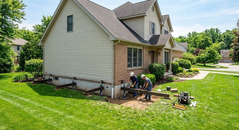 House Leveling in Blanchester, OH