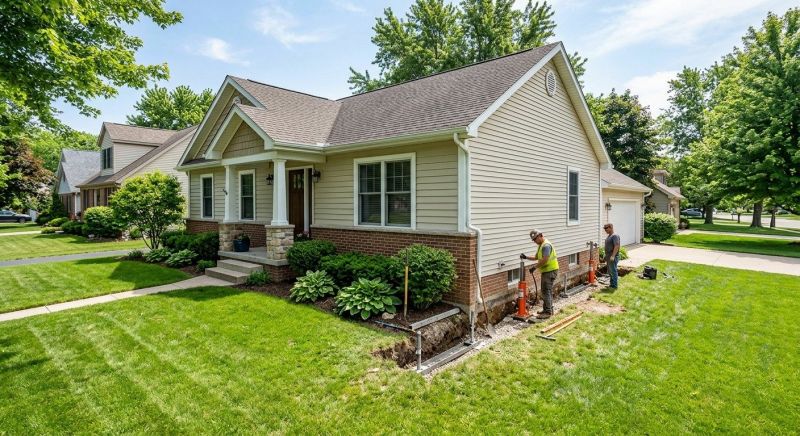 House Leveling in Hamilton, OH