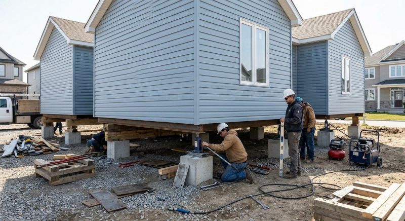 House Leveling in New Vienna, OH