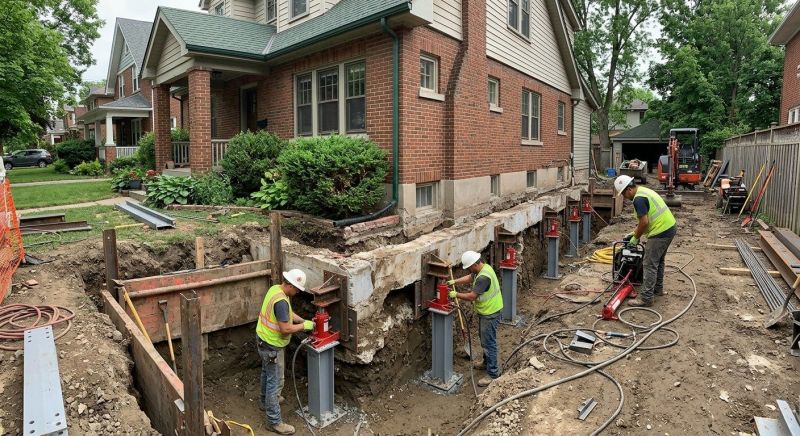 House Underpinning in Waynesville, OH