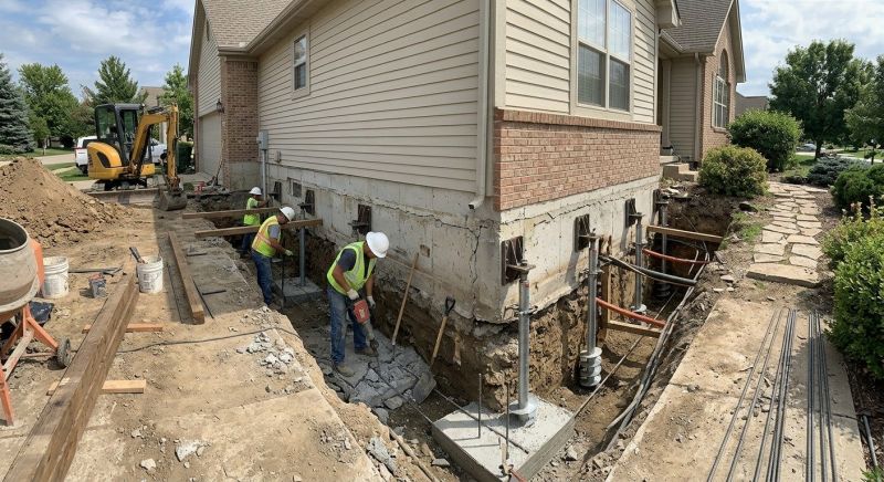 House Underpinning in Waynesville, OH