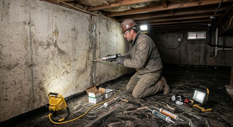 Leaking Foundation Repair in Waynesville, OH