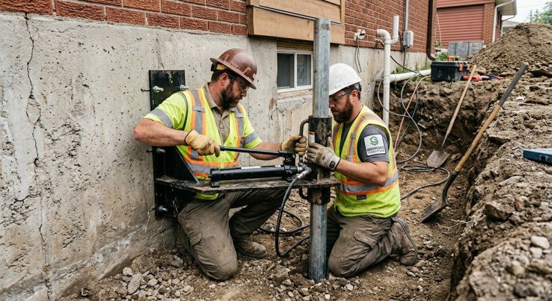 Settling Foundation Service in Greene County, OH
