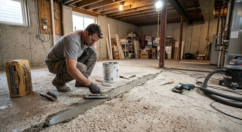Slab Foundation Repair in Waynesville, OH