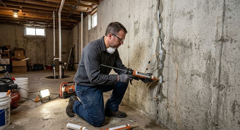 Structural Crack Repair in Waynesville, OH