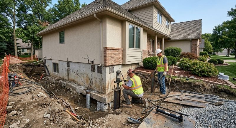 Structural Foundation Repair in Clarksville, OH