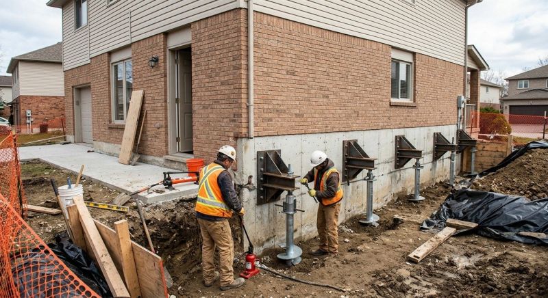 Structural Foundation Repair in New Lebanon, OH
